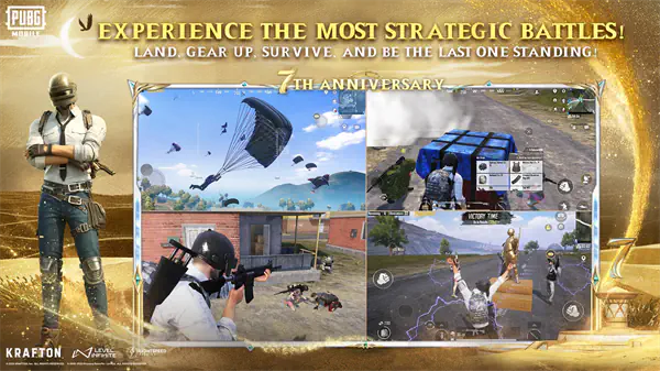 PUBG国际服手游 - 超刺激吃鸡大逃杀体验_光子工作室和Krafton联手打造 Hero图